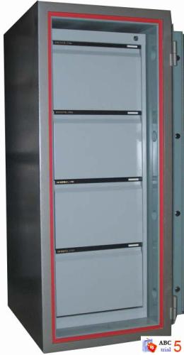 CMI Class B Fire Resisting Filing Cabinet - 4 Drawer